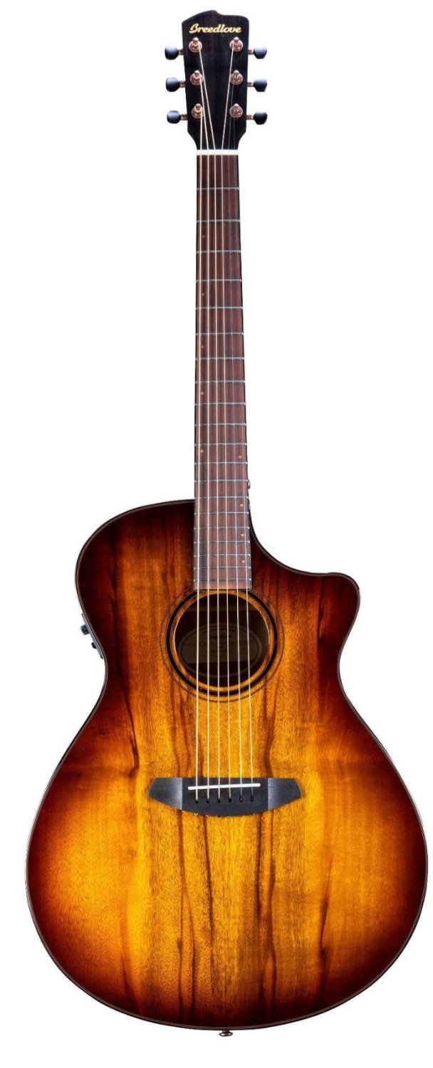 BREEDLOVE Pursuit Exotic S Concerto Tigers Eye CE