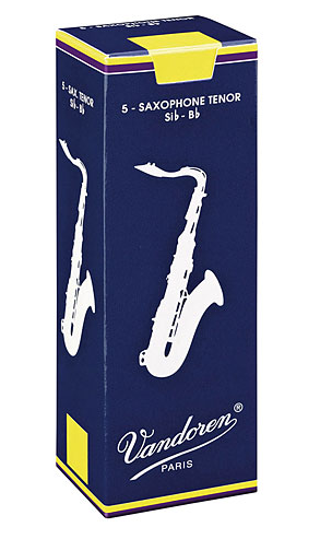 Coffret 5 anches VANDOREN Saxo Tenor 1 1/2