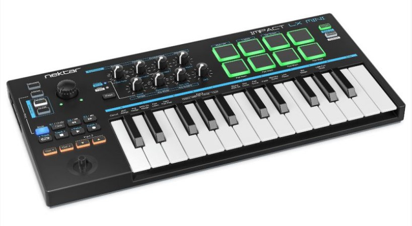 Teclado controlador midi-usb NEKTAR Impact LX Mini