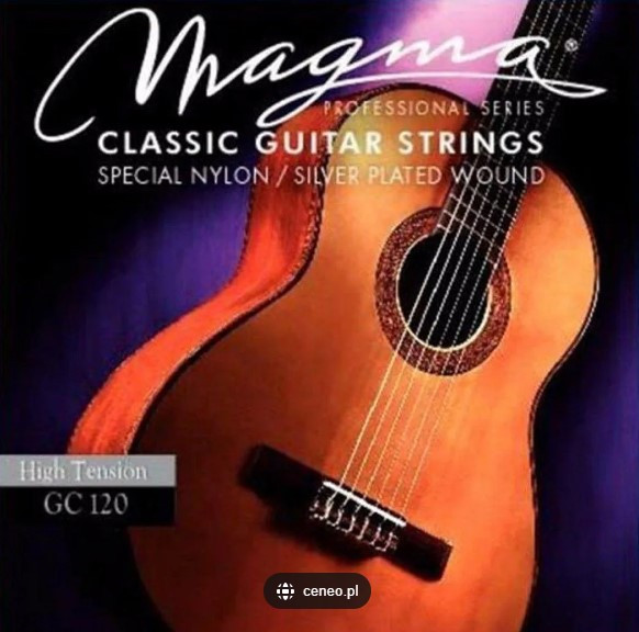 Cordes MAGMA GC120D guitare classique High tension