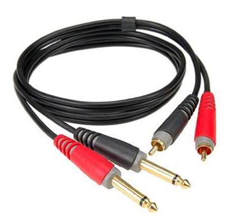 KLOTZ Twincable 1m, 2x Phono Cinch
