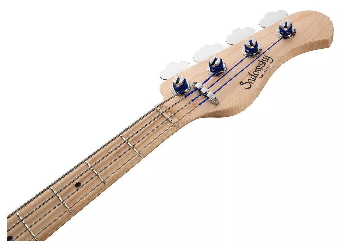 Basse SADOWSKY MetroLine 21-Fret Vintage P/J Bass, Swamp Ash Body, 4 cordes - 59 Burst Transparent High Polish