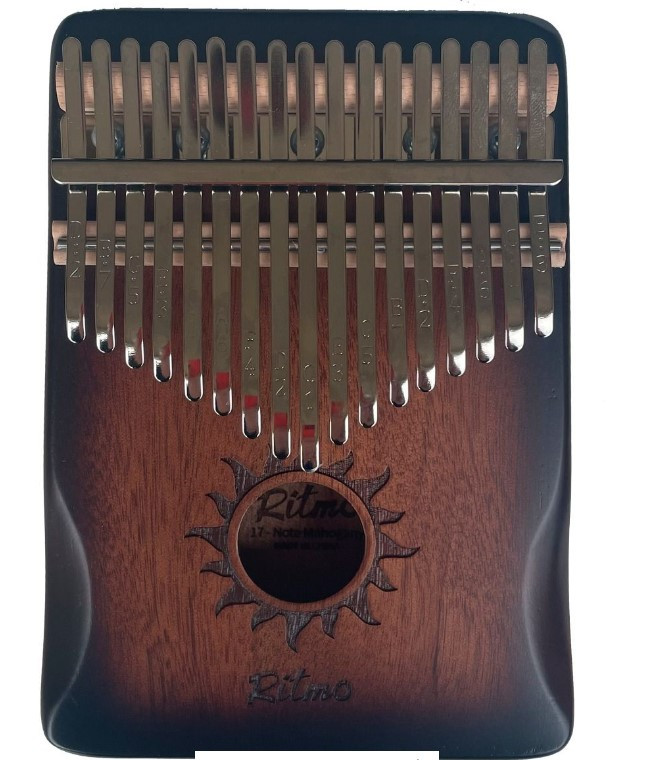 Kalimba RITMO Caoba - 17 notes - Marró