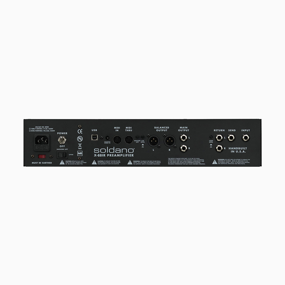 Preamp SOLDANO X88-IR