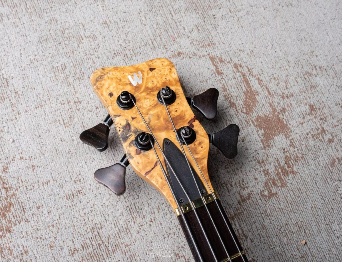 Warwick Custom Shop Streamer Stage I – 4-String, Whiskey Tinted Honey