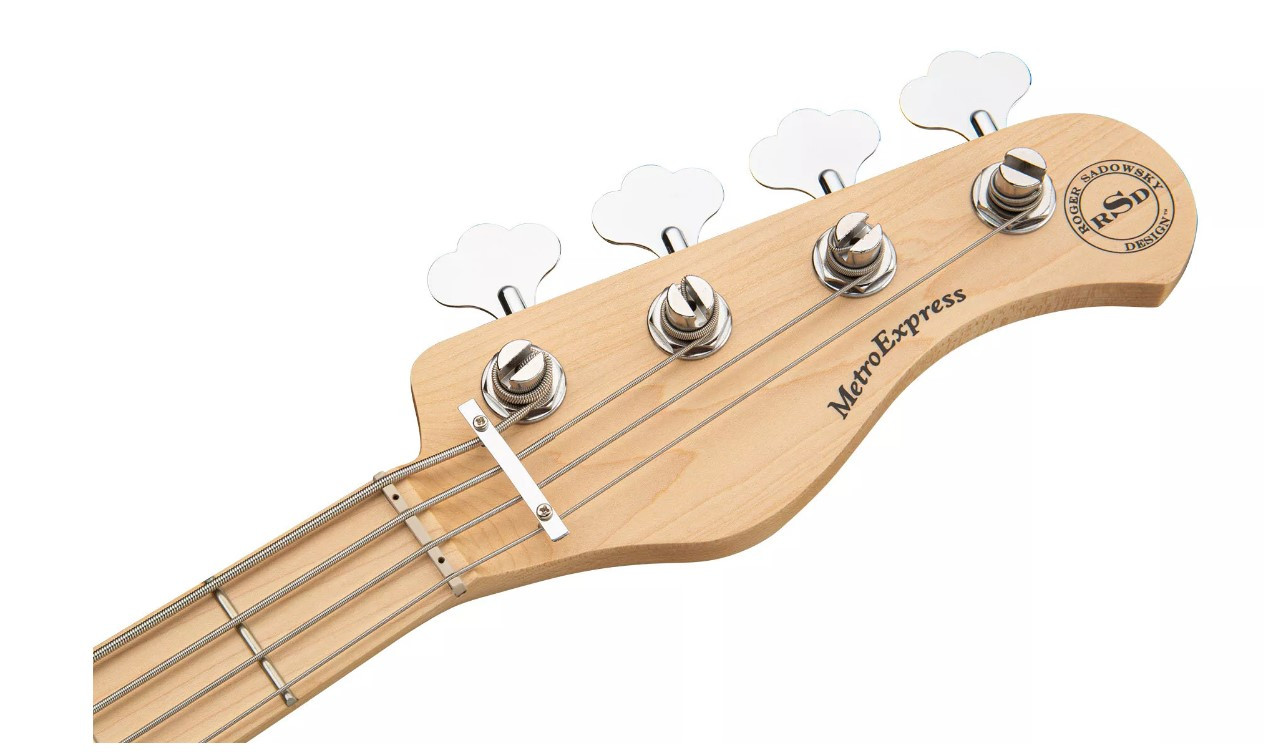 Basse SADOWSKY MetroExpress 21-4 JJ Maple - Solid Black High Polish