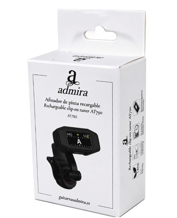 Afinador ADMIRA de Pinza Recarglabe AT790