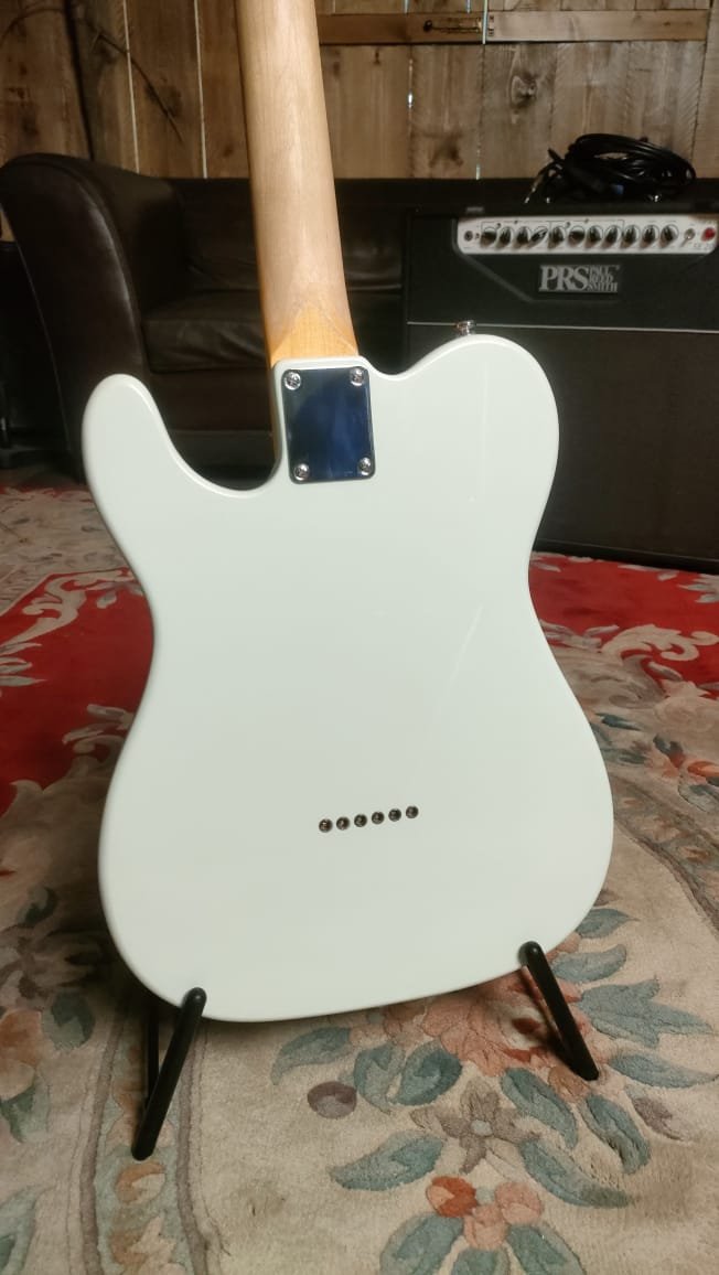Guitarra elèctrica G&L Tribute Asat Classic Bluesboy MP Sonic Blue - Segona Mà