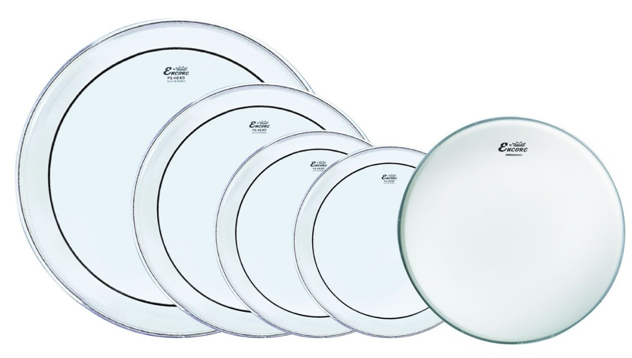 Parche ENCORE Ambassador Transparente de 14" EN0314BA