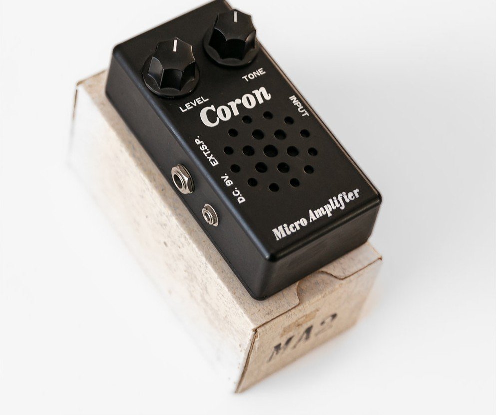 CORON Micro Amplifier late 70's made in Japan - New Old Stock