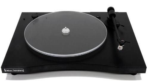 Tocadiscos NEW HORIZON 101 Black con Cover