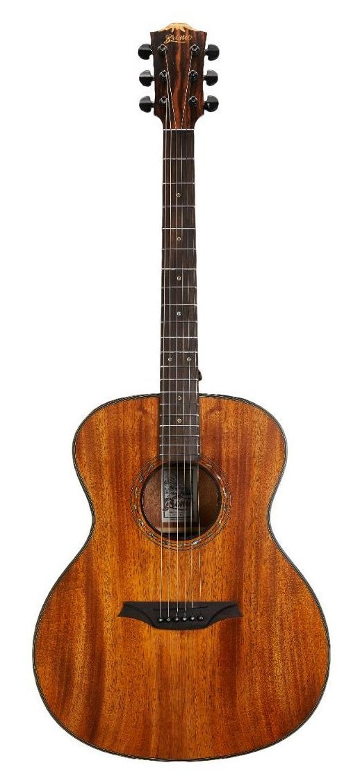 Guitare acoustique en acajou BROMO BAT2M