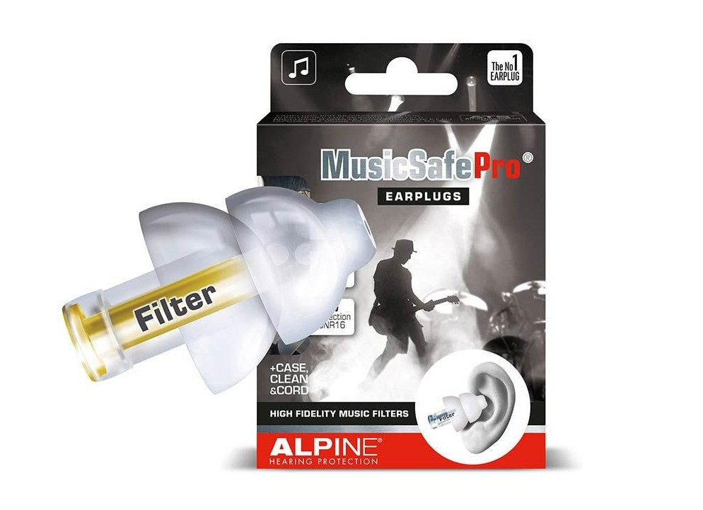 Tapones oidos ALPINE Musicsafepro Transparentes