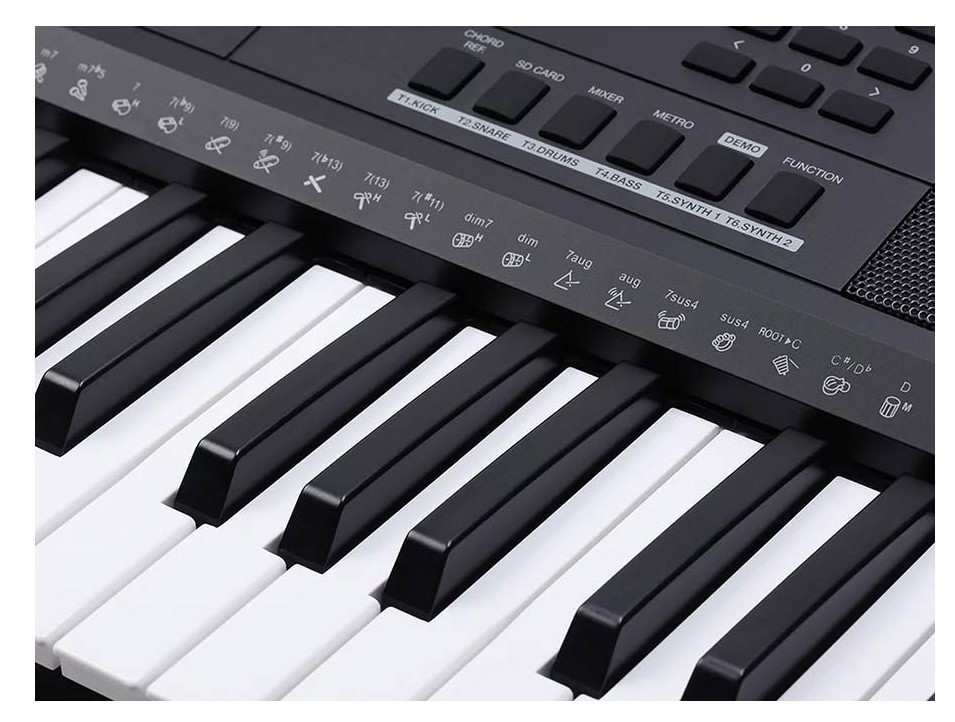 Clavier MEDELI 61 touches noir MK401