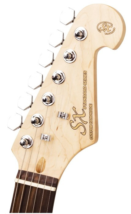 Guitarra eléctrica SX ED1 Strato White