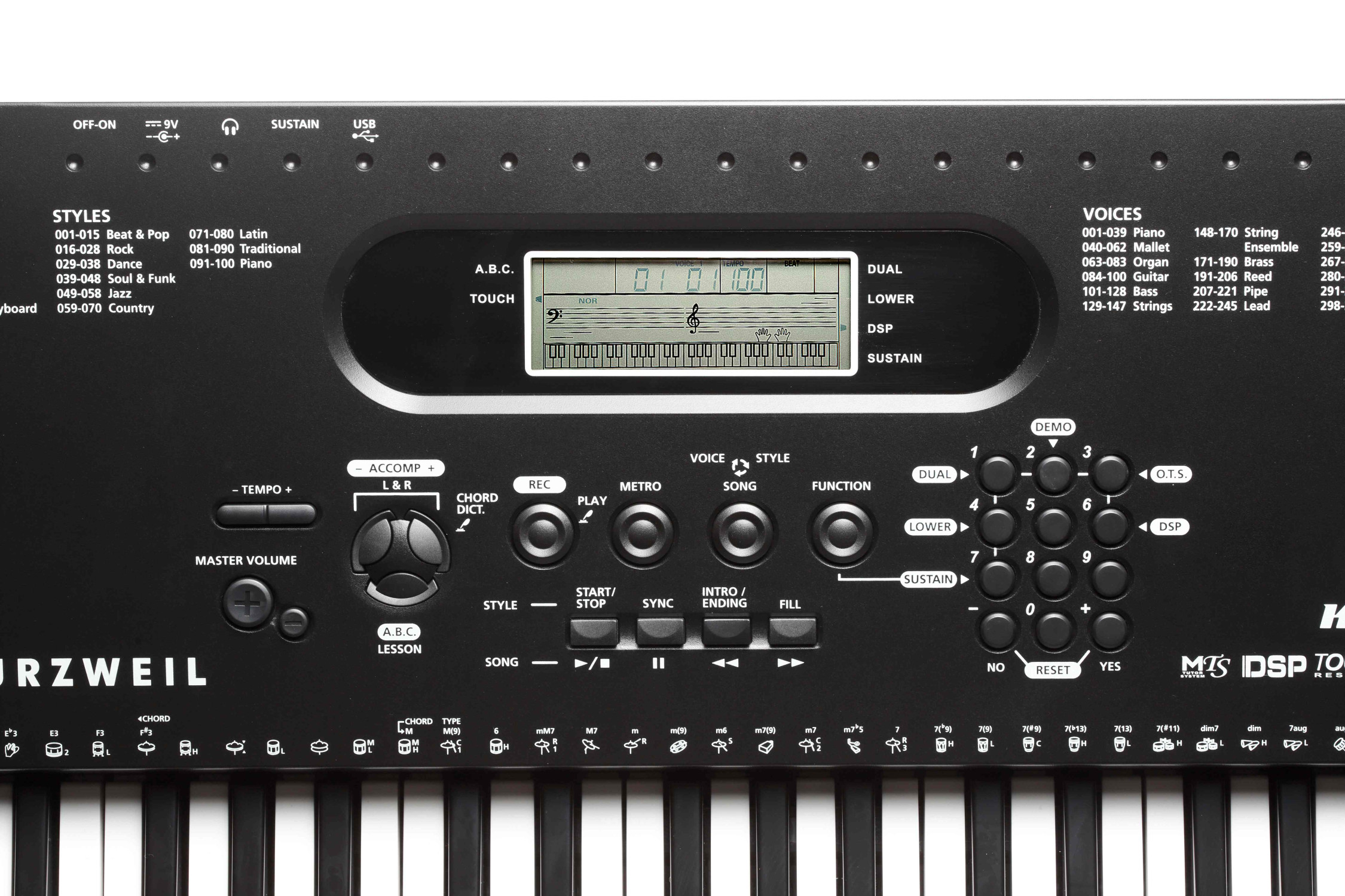 Clavier Kurzweil KP70 61 touches