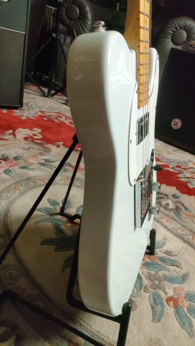Guitarra elèctrica G&L Tribute Asat Classic Bluesboy MP Sonic Blue - Segona Mà