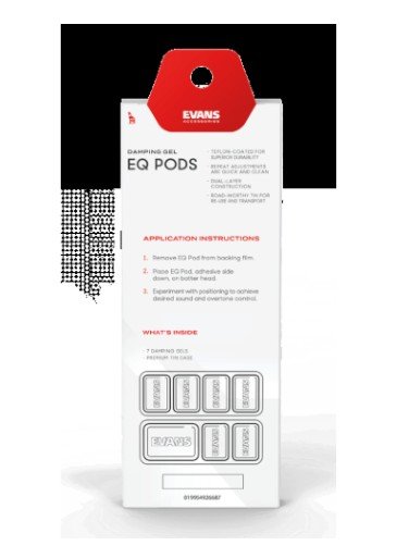 EVANS EQPODS drum damper