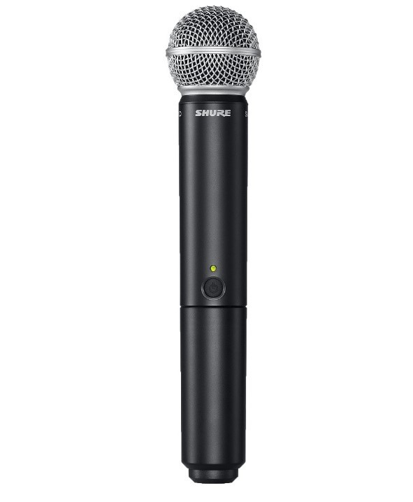 Micrófono SHURE BLX24RE/SM58 H8E Inalámbrico