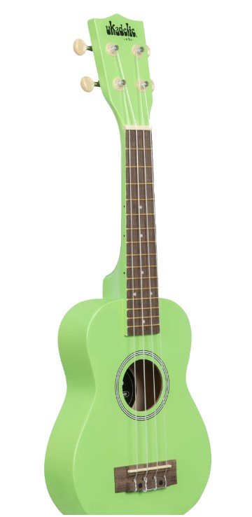 Ukulélé Soprano KALA UKADELIC Vert pomme