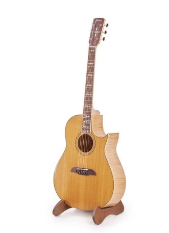 Support  ROCKSTAND A-Frame pour guitare/basse acoustique - Dark Brown - RS WO 20801 PLY DB
