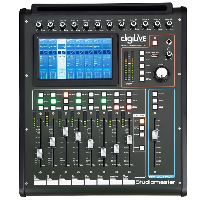 Table de mixage numérique STUDIOMASTER Digilive 16