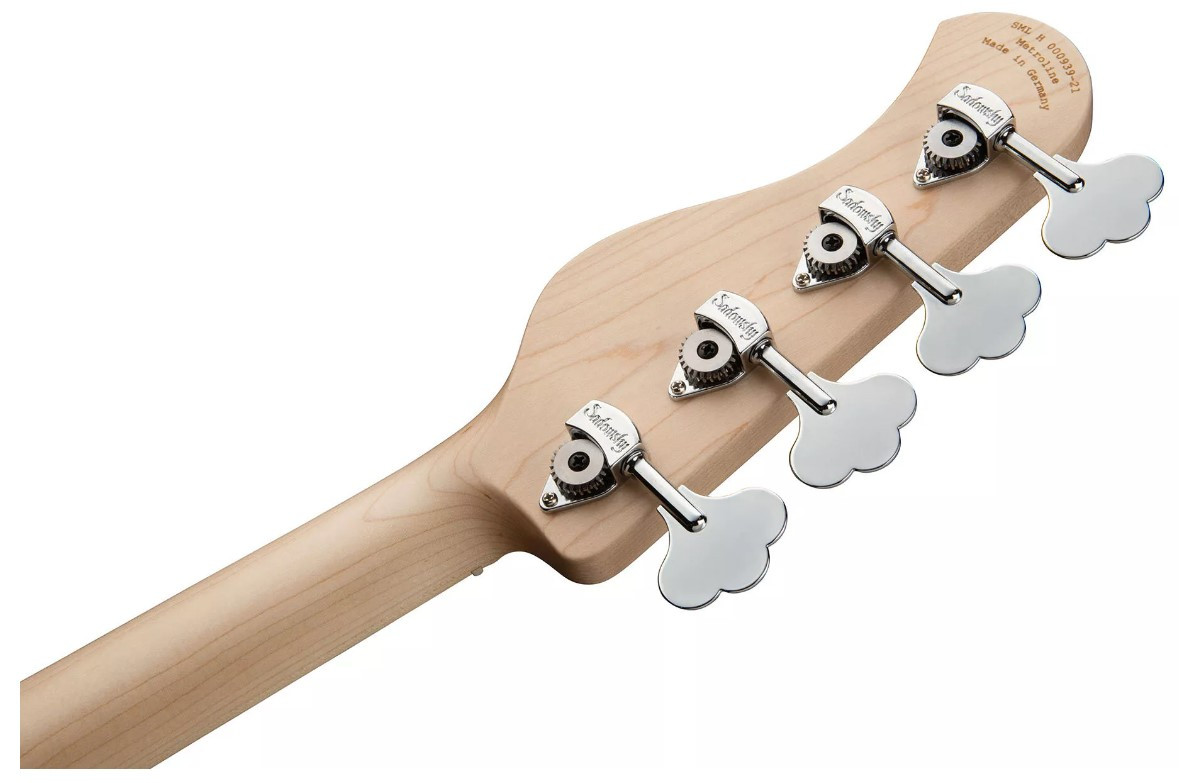 Basse SADOWSKY MetroLine 21-Fret Vintage P/J Bass, Swamp Ash Body, 4 cordes - 59 Burst Transparent High Polish