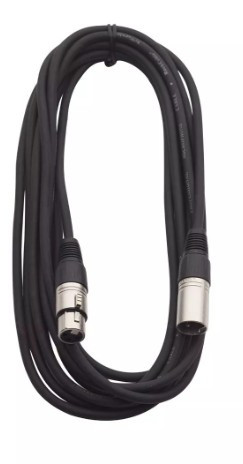 Cable de micròfon ROCKCABLE - XLR (mascle) / XLR (femella) D7 (5 m)