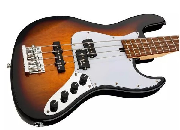 Basse SADOWSKY MetroExpress 21-4 PJ Hybrid Morado - Tobacco Burst Transparent High Polish