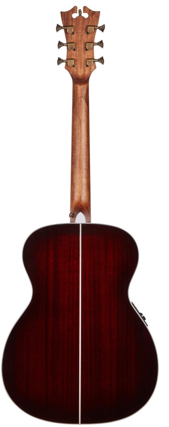 Guitare électroacoustique D'ANGELICO Premier Tammany Trans Black Cherry Bst