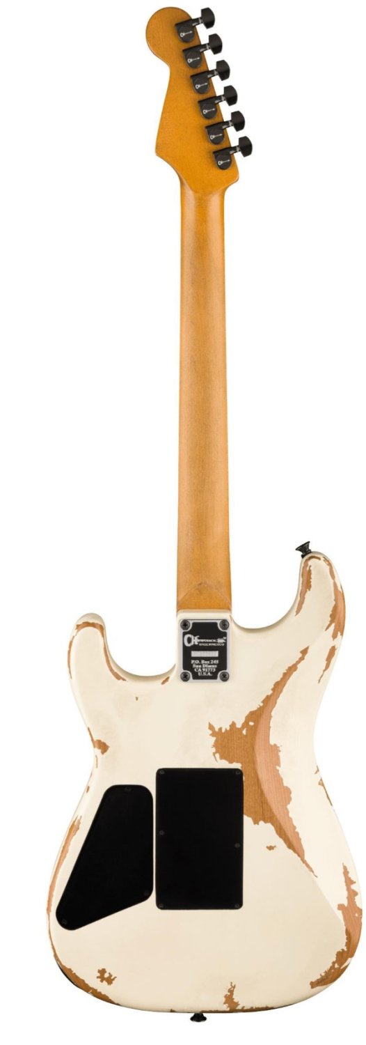 Guitarra elèctrica CHARVEL Pro-Mod Relic San Dimas Style 1 HH Weathered White