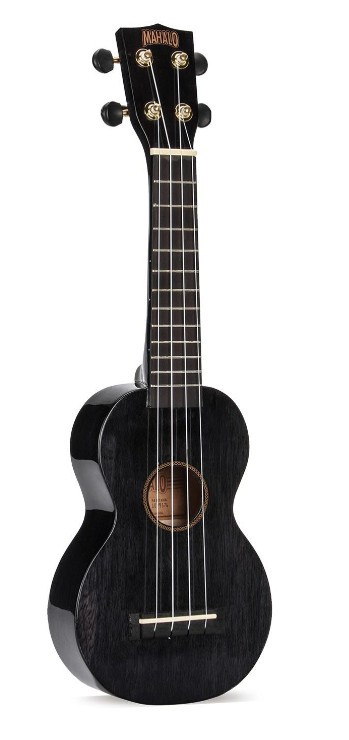 Ukelele Soprano MAHALO MH1TBK Trans Negre