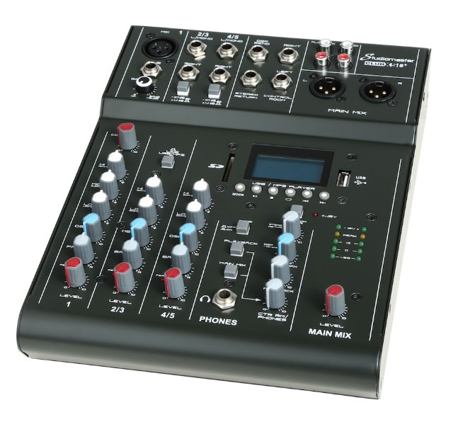 Table de Mixage STUDIOMASTER Club XS 5+