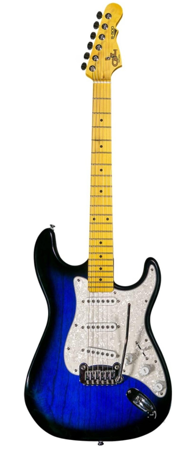G&L Tribute Series S500 Blueburst