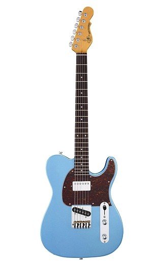Guitarra eléctrica G&L Tribute Asat Bluesboy Lake Placid Blue