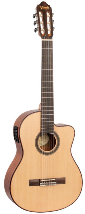 Guitare électro-classique VALENCIA VC704CE Naturel