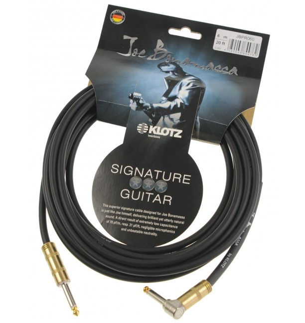 Cable KLOTZ Joe Bonamassa Signature 6m JBPR060 Instrument