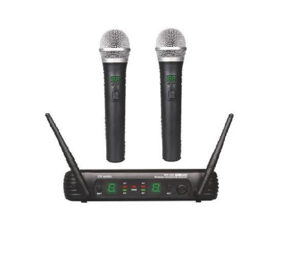 Micrófonos inalámbricos de mano EK AUDIO UHF WR25D
