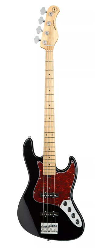Basse SADOWSKY MetroExpress 21-4 JJ Maple - Solid Black High Polish