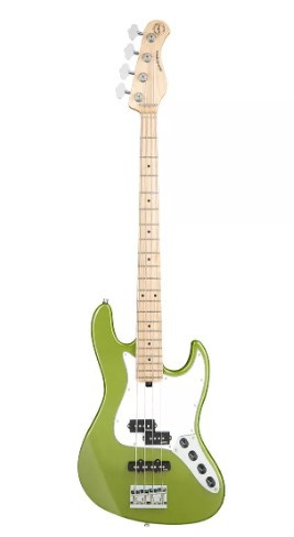 Basse SADOWSKY MetroExpress 21 Hybrid P/J Arce 4c. - Solid Sage Green Metallic High Polish