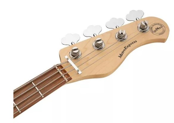 Basse SADOWSKY MetroExpress 21-4 PJ Hybrid Morado - Tobacco Burst Transparent High Polish