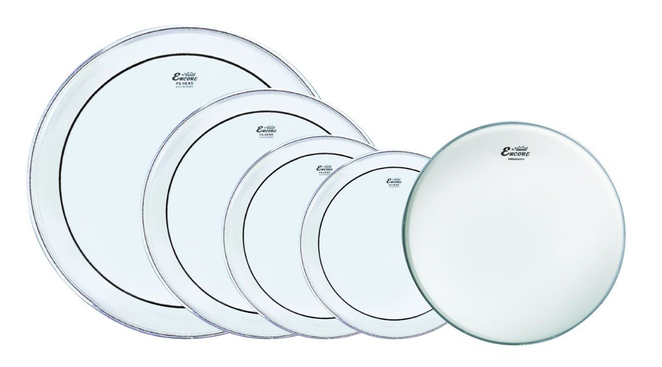 Peau ENCORE Pinstripe Clear Oil Drumhead 14"