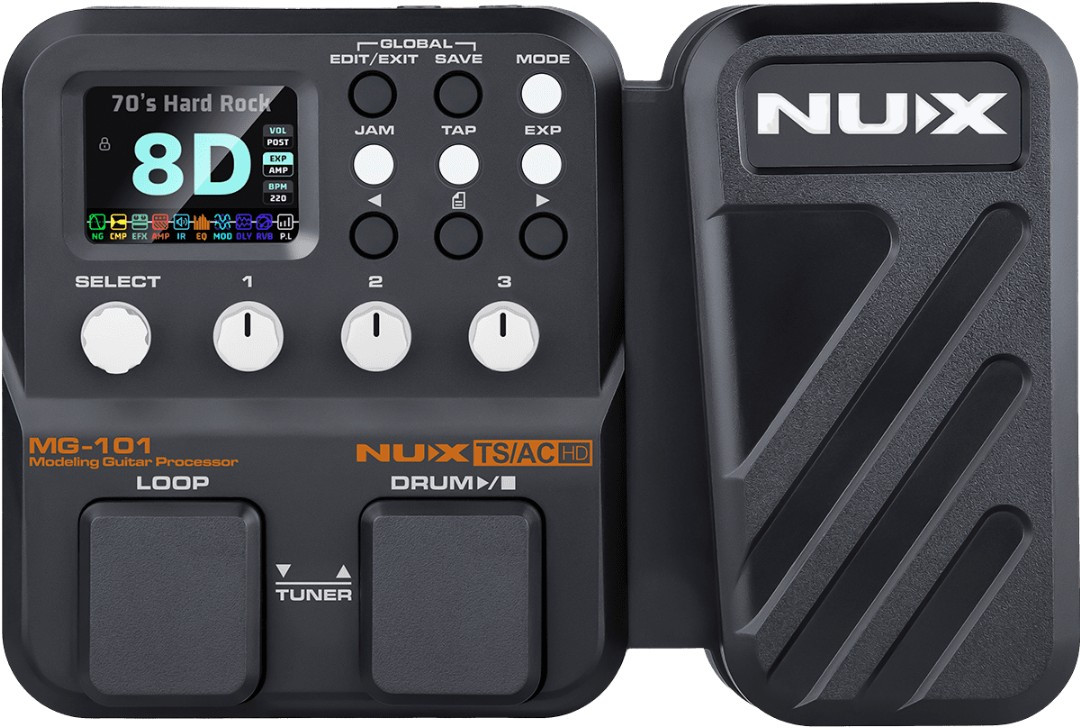 Pedalera multiefectes NUX - MNU MG101