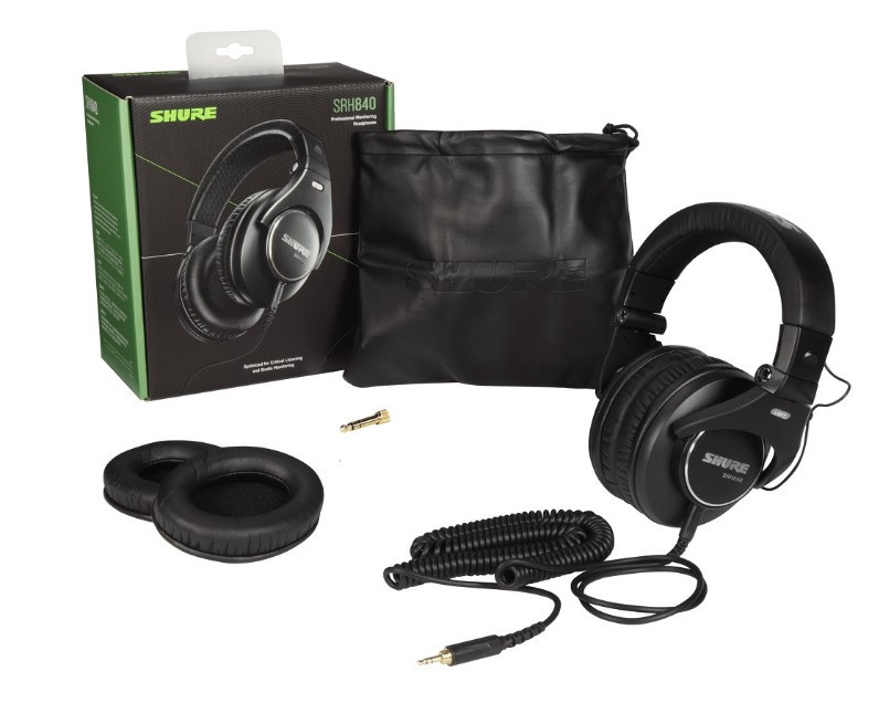 Casque d'écoute SHURE SRH840A BK