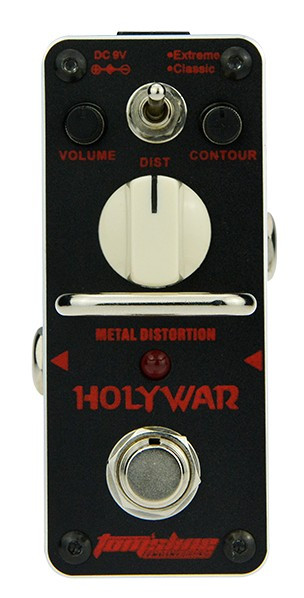 Pédale de distorsion métallique TOMSLINE Holywar AHOR3