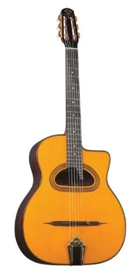 Guitare gypsy jazz GITANE D-500