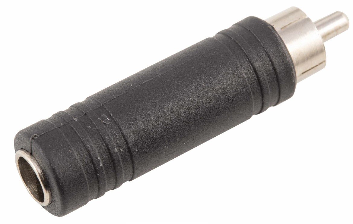 Adaptador RCA mascle - Jack mono femella