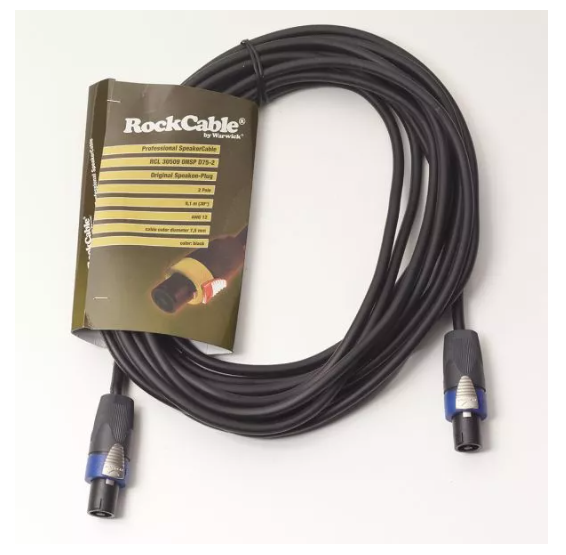 RockCable Speaker Câble - Speakon Plug (2-pols) - 9 m - RCL 30509 ONSP D75-2