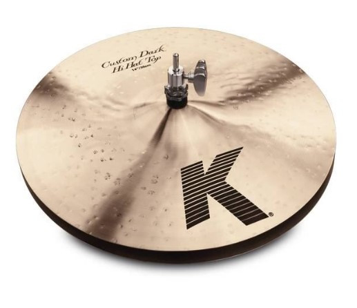 Hi hat ZILDJIAN K Custom Dark 14"