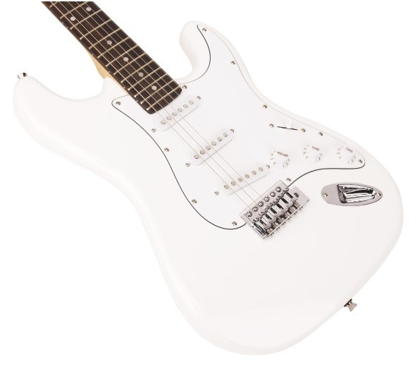 Guitarra eléctrica SX ED1 Strato White
